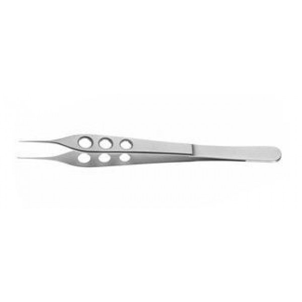 22.489.00 Хирургични пинсети, за меки тъкани, MICRO ADSON, 15 CM, 1X2 T., диаметър0,6 мм FINE SPRING, 3 GRIP HOLES