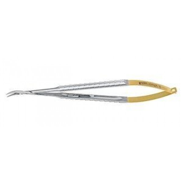 41.011.17D MICRO MICRO, SERR.диамането покритие,18 CM ZEPF-LINE, FINE TIP, извит, със LOCK