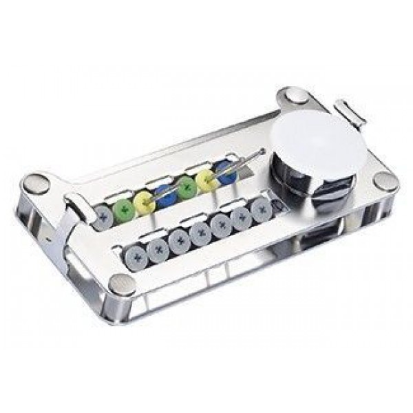 85.703.00 TRAY, WASH TRAY, 1/3-SIZE, UNIVERSAL за HOLDING 14 ROTATING INSTRUMENTS и 1 CUP