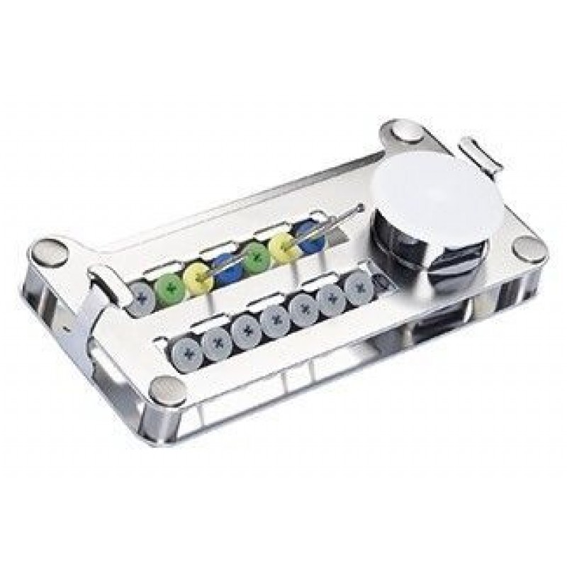 85.703.00 TRAY, WASH TRAY, 1/3-SIZE, UNIVERSAL за HOLDING 14 ROTATING INSTRUMENTS и 1 CUP