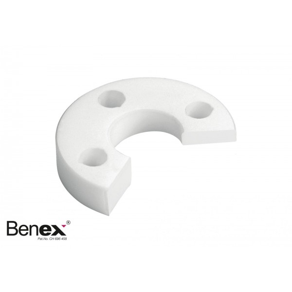 12.300.17 ОПОРЕН ДИСК, ЛЯВ PTFE - БЯЛ ЗА СИСТЕМА ЗА ЕКСТРАКЦИЯ BENEX