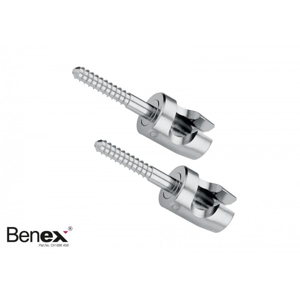 12.300.60 СИСТЕМА ЗА ВАДЕНЕ BENEX - ВИНТ, МАЛЪК, 10 MM (1 ЧИФТ), ДИАМEТЪР 1,6 ММ ИНЧА - 2 БРОЯ