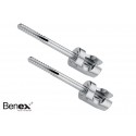 12.300.70 СИСТЕМА ЗА ВАДЕНЕ BENEX - ВИНТ, ГОЛЯМ, 16 ММ, ДИАМЕТЪР 1,6 ММ ИНЧ - 2 БРОЯ