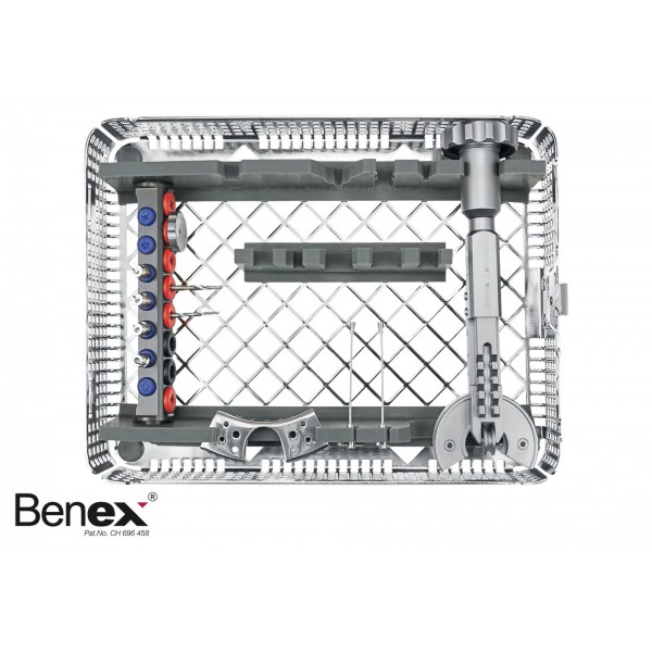 12.303.00 ОСНОВЕН КОМПЛЕКТ ЗА ЕКСТРАКЦИЯ BENEX II В МЕТАЛНА КУТИЯ 1/2