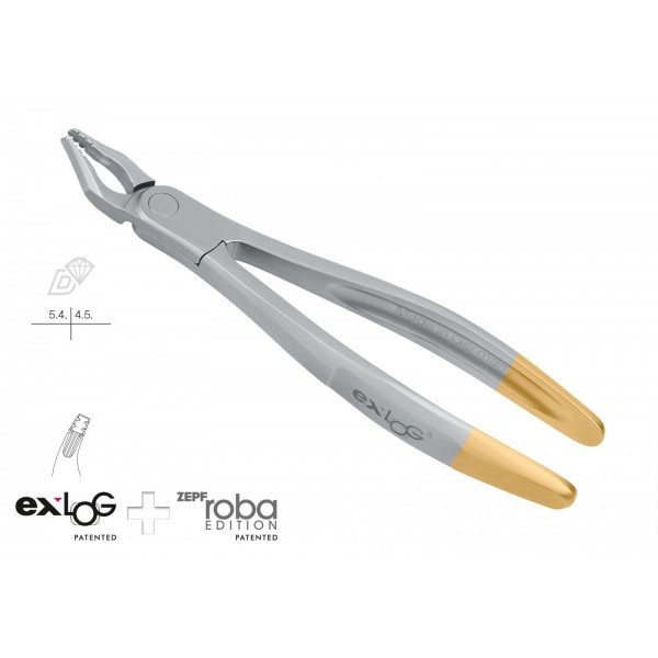 15.235.07D ЕКСТРАКЦИОННИ КЛЕЩИ, EXLOG®  MODIF., ROBA ДИЗАЙН ОТ DR. БЕК, ГОРНИ ПРЕМОЛАРИ