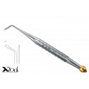 17.008.09 X-TOOL SYNDESMOTOME, ДЯСНО ОГВИВАНЕ, F.ЕЗИЧНА/ БУКАЛНА ЛУКСАЦИЯ, 4,0MM, ЦВЕТНО КОДИРАНЕ