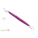 24.204.11G СПЕЦИАЛНА КЮРЕТА ПЕРИОДОНТАЛНА, ДРЪЖКА BIONIK, GRACEY 11-12, СИГНАЛНО ЛИЛАВИ СМЕНЯЕМИ НАКРАЙНИЦИ 