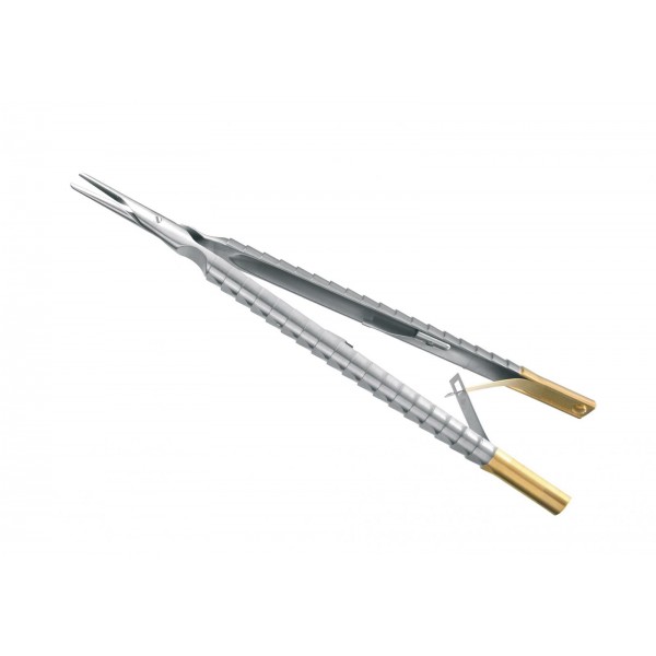 41.200.15TC ДЪРЖАЧ ЗА ИГЛА, МИКРО 16 CM , ZEPF-LINE НЕРЪЖДАЕМА ИГЛА, С ЗАКЛЮЧВАНЕ И ЗАЩИТЕНА ВЪТРЕШНА ПРУЖИНА