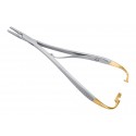 41.319.17TC ИГЛОДЪРЖАТЕЛ FRENCH-MATHIEU 17CM, TC-ИНЛЕИ, ПРАВИ