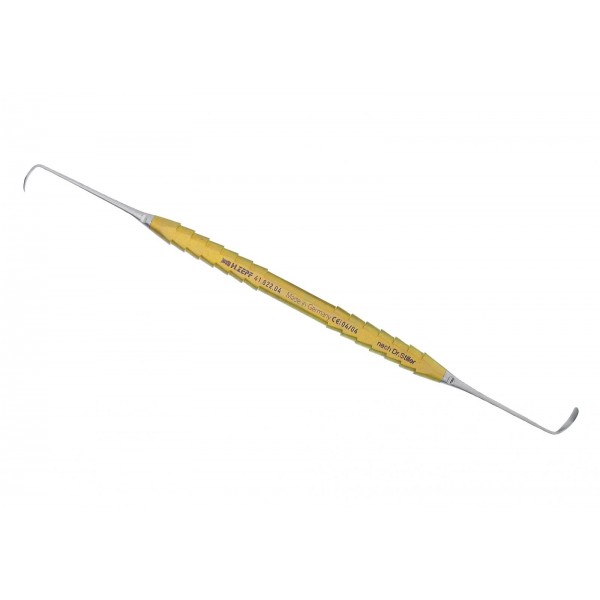 41.822.04 КЮРЕТА STILLER, СИНУС ЕЛЕВАТОР, УНИВЕРСАЛНА., 3 MM TI, ZEPF-LINE, ЗЛАТНА, D/E, 19.5CM