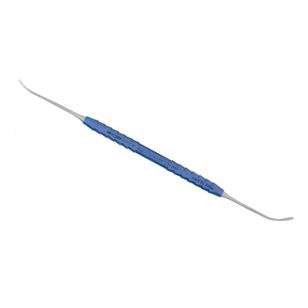 41.822.05 КЮРЕТА STILLER, СИНУС ЕЛЕВАТОР УНИВЕРСАЛНА, 6 MM TI, ZEPF-LINE, СИНЯ, D/E, 19.5CM