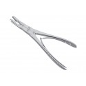 42.654.18 КОСТНИ КЛЕЩИ RONGEUR RUSKIN, 18 CM, ИЗВИТИ, 6MM